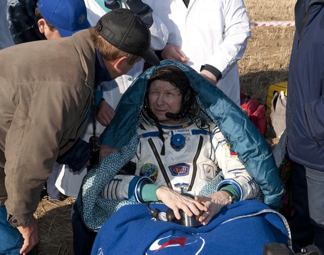 NASA image: Expedition 20 Landing