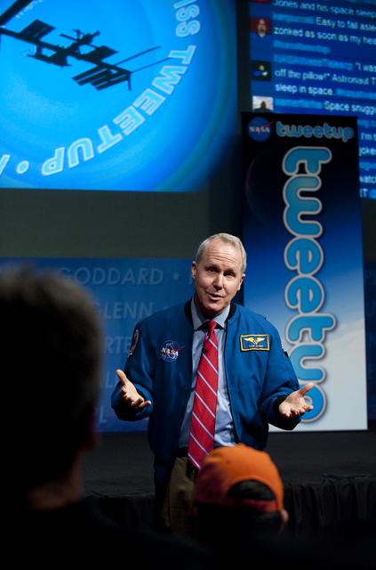 NASA image: NASA Live Tweetup Event with International Space Station