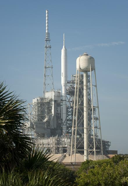 NASA image: ARES I-X Launch Prep