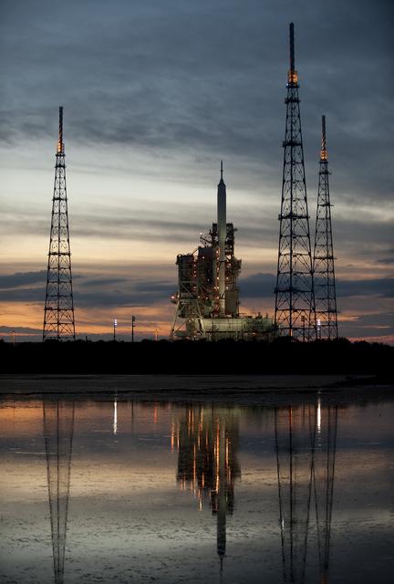 NASA image: ARES I-X Launch Prep