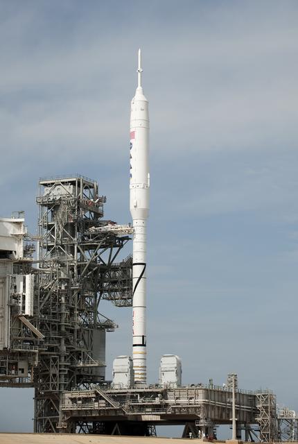 NASA image: ARES I-X Launch Prep