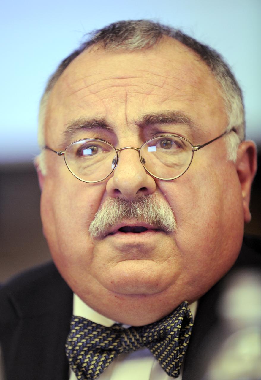 Dr. Joseph R. Fragola, Vice President, Valador, Inc., testifies during a hearing before the House Subcommitte on Space and Aeronautics regarding Safety of Human Spaceflight on Capitol Hill, Wednesday, Dec. 2, 2009, in Washington.  Photo Credit: (NASA/Bill Ingalls)