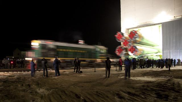 NASA image: Expedition 22 Soyuz Rollout