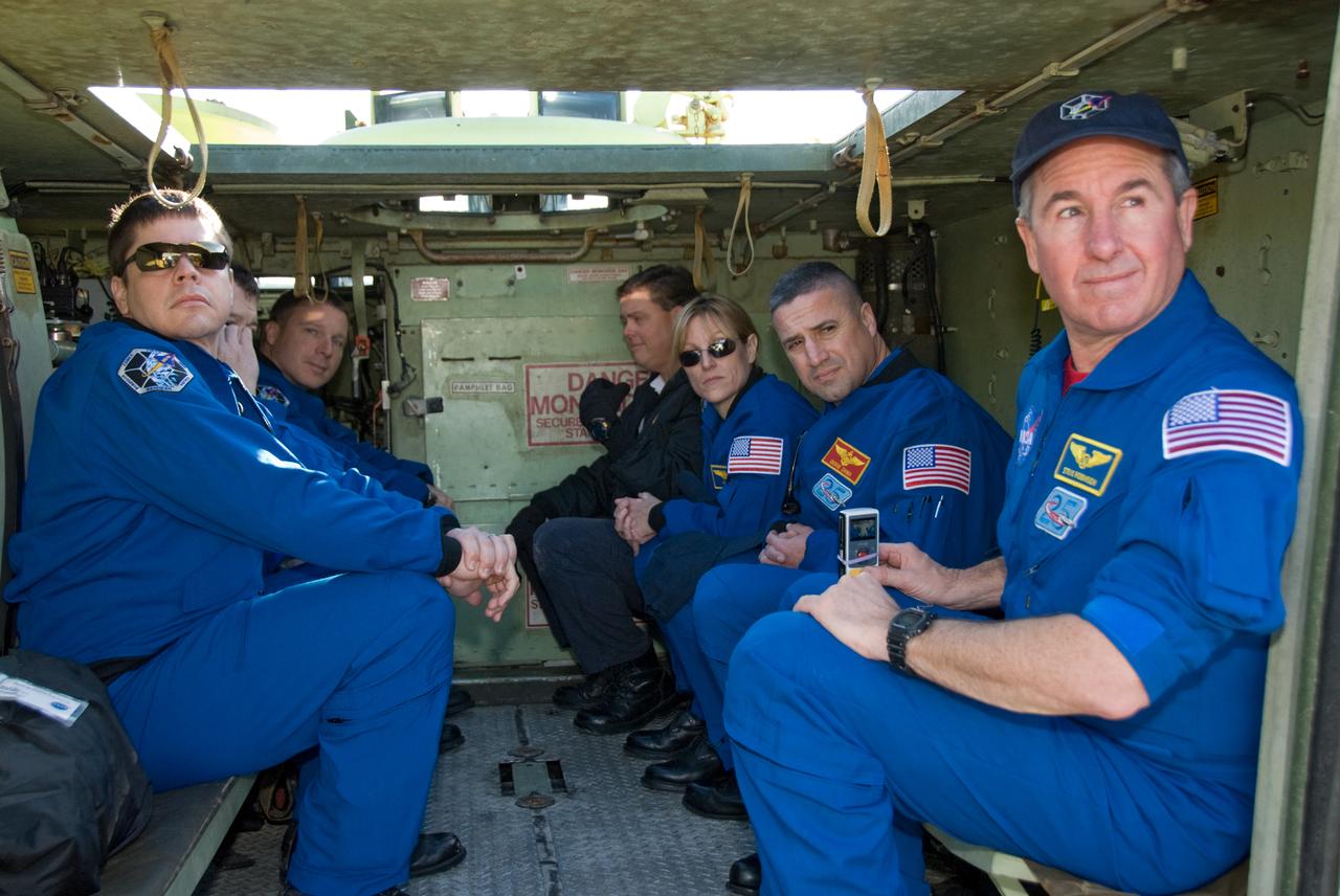 STS-130 TCDT - M113 TRAINING