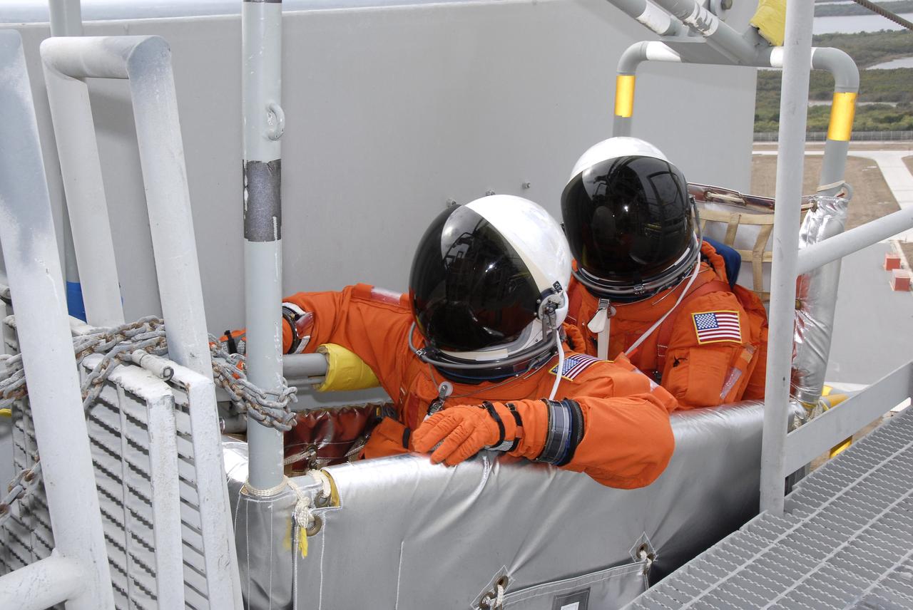 STS-130 TCDT - MODE 1 EGRESS