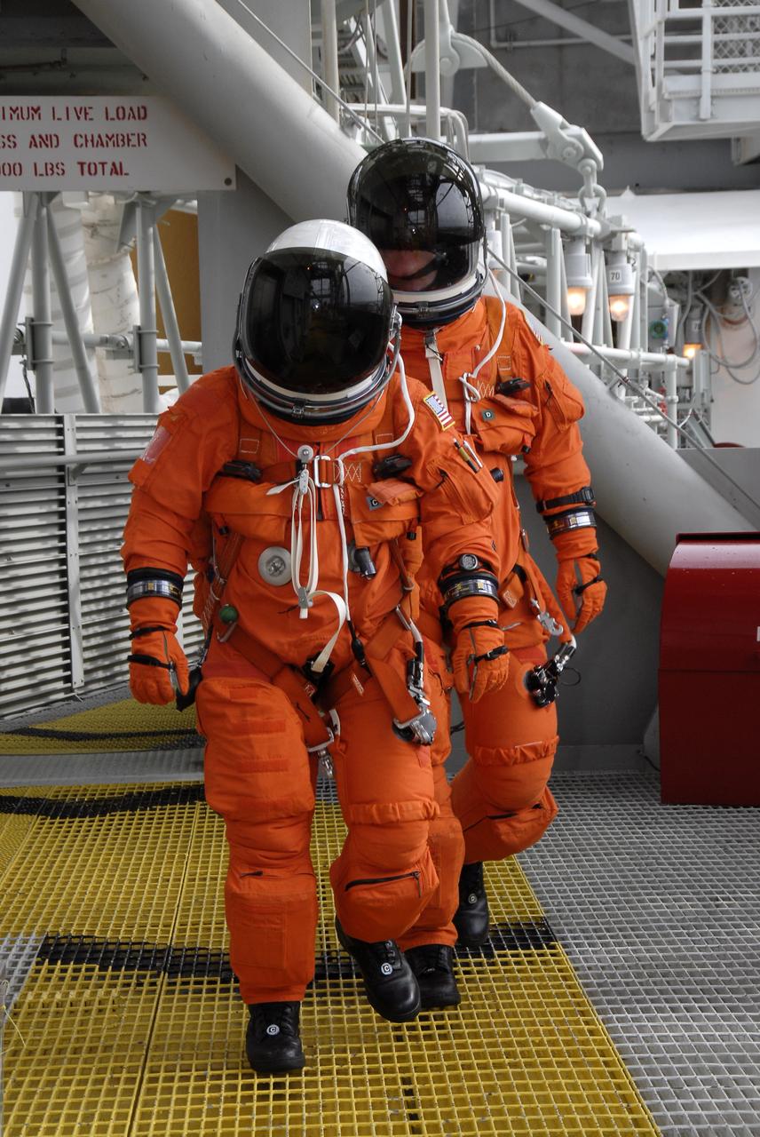 STS-130 TCDT - MODE 1 EGRESS