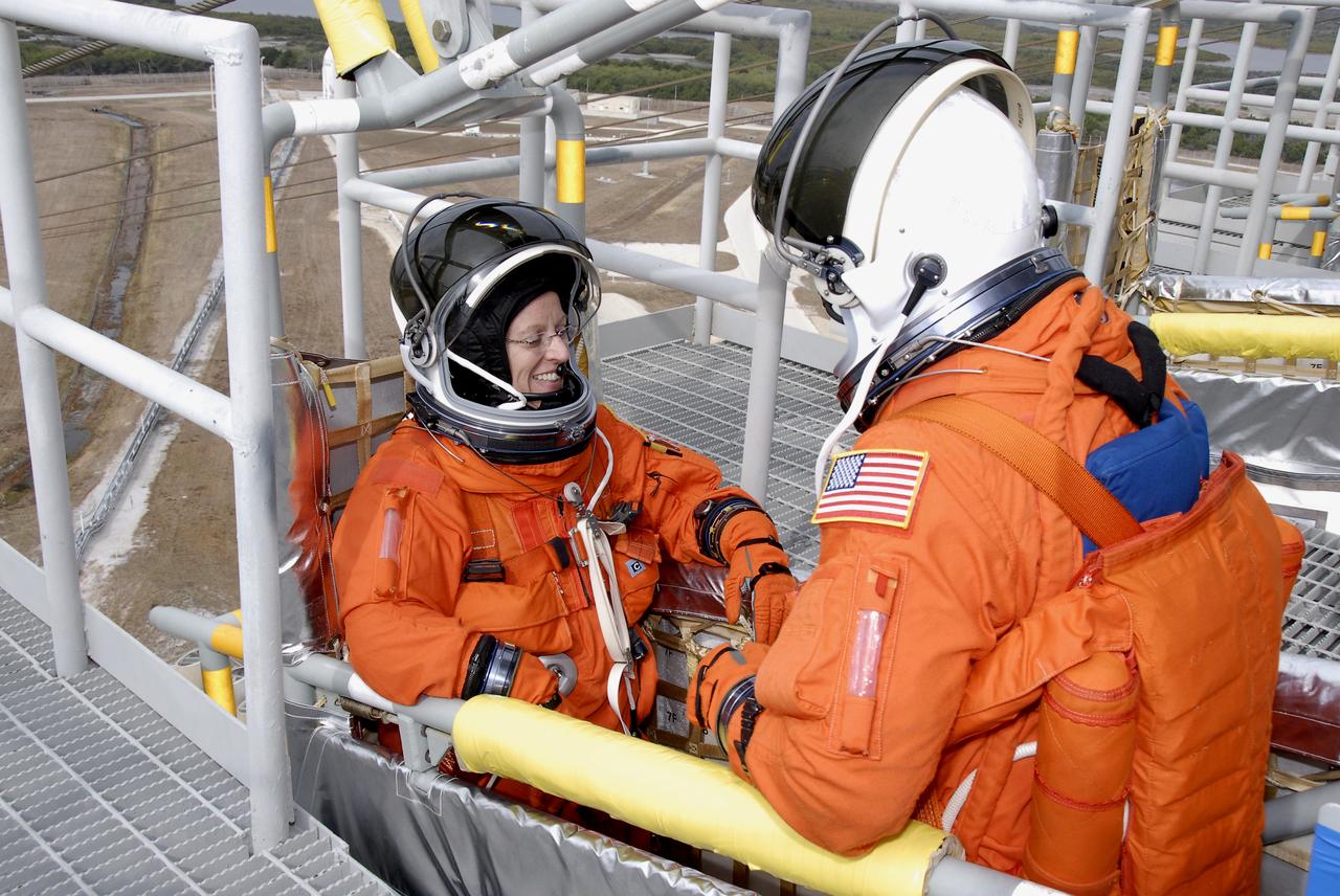 STS-130 TCDT - MODE 1 EGRESS