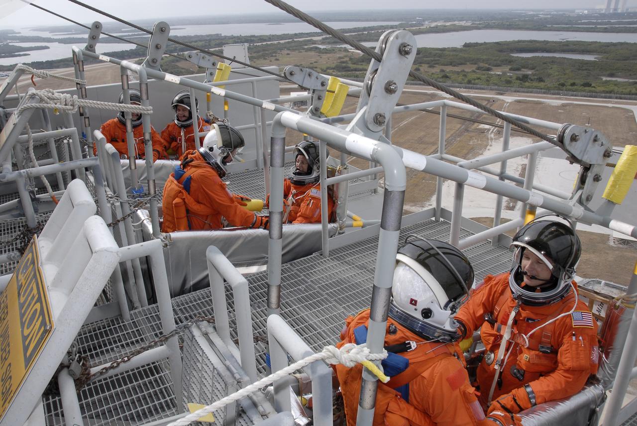 STS-130 TCDT - MODE 1 EGRESS