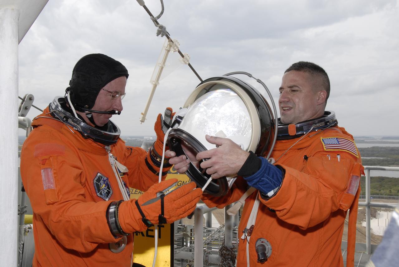 STS-130 TCDT - MODE 1 EGRESS