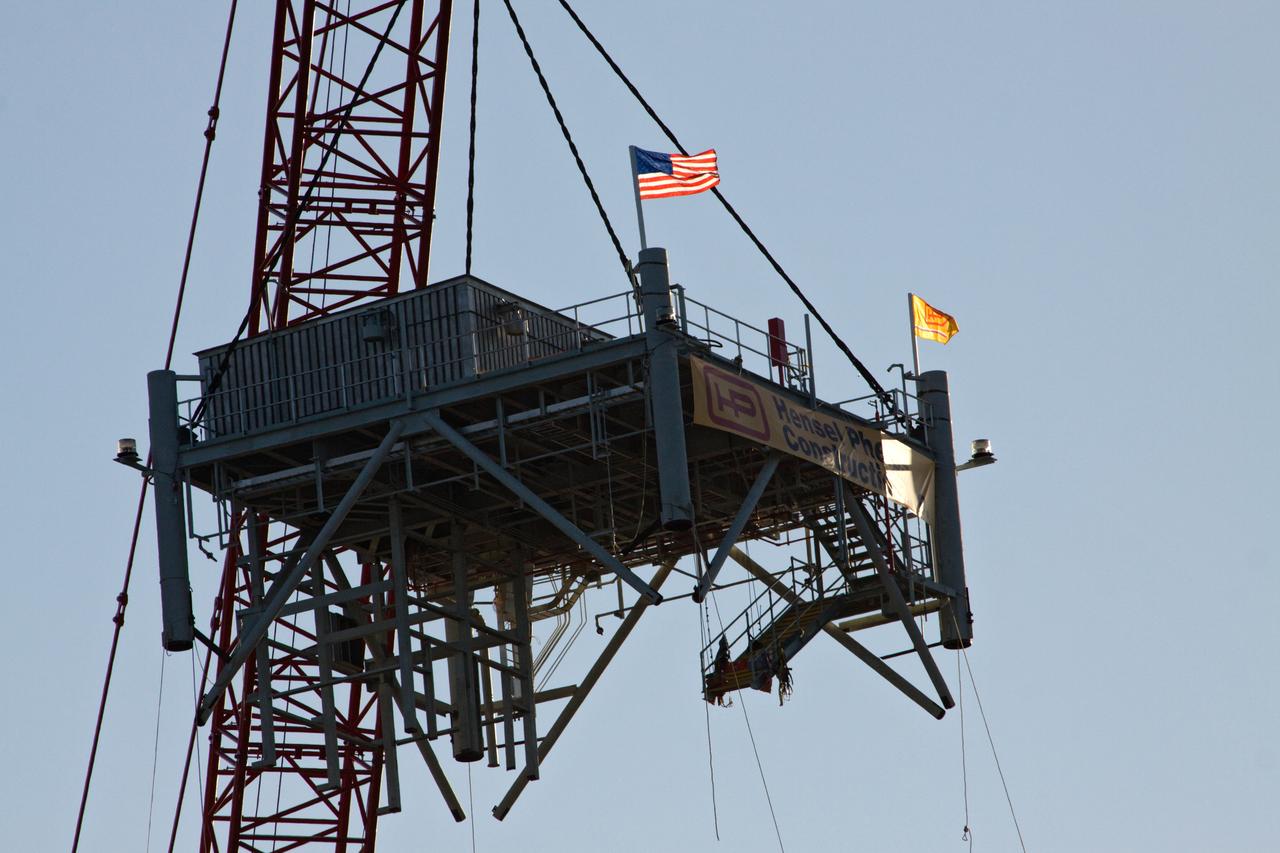 CONSTELLATION - NEW MLP CONSTRUCTION PROGRESS - 10TH TOWER SEGMENT LIFT