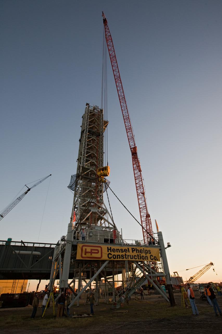 CONSTELLATION - NEW MLP CONSTRUCTION PROGRESS - 10TH TOWER SEGMENT LIFT