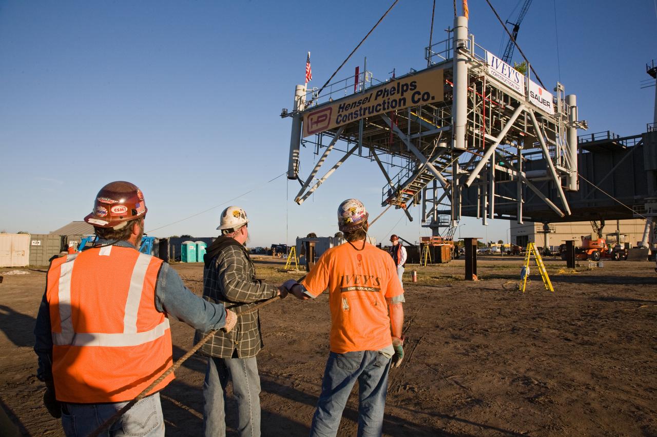CONSTELLATION - NEW MLP CONSTRUCTION PROGRESS - 10TH TOWER SEGMENT LIFT