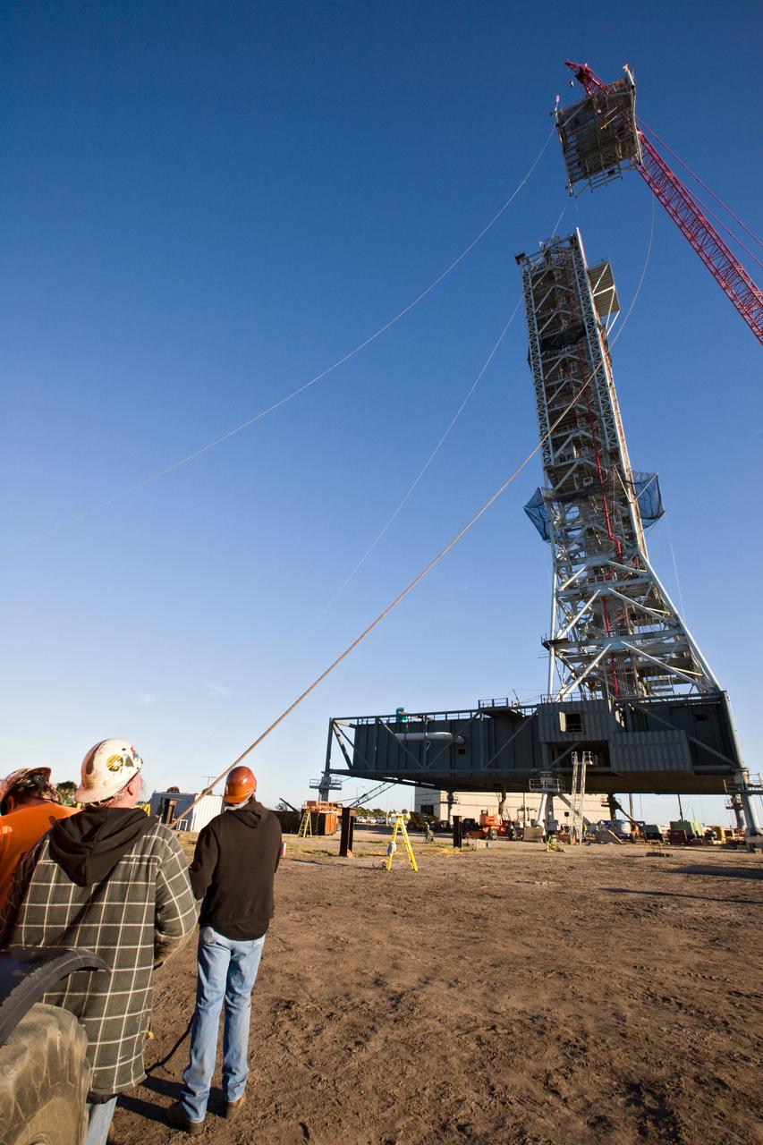 CONSTELLATION - NEW MLP CONSTRUCTION PROGRESS - 10TH TOWER SEGMENT LIFT