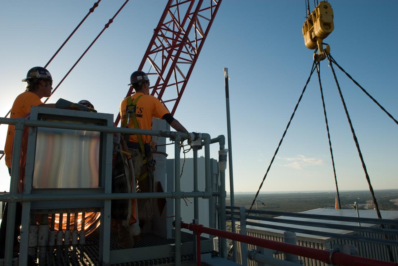 CONSTELLATION - NEW MLP CONSTRUCTION PROGRESS - 10TH TOWER SEGMENT LIFT