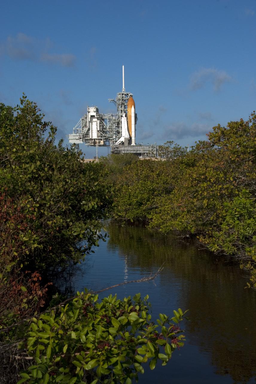 STS-130 LAUNCH L-1 RSS ROLLBACK - WIDE OPEN