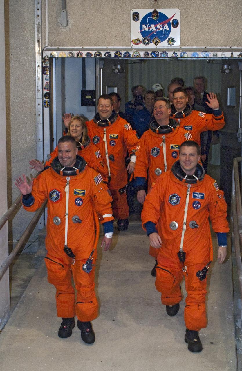 STS-130 LAUNCH L-0 REMOTE WALKOUT