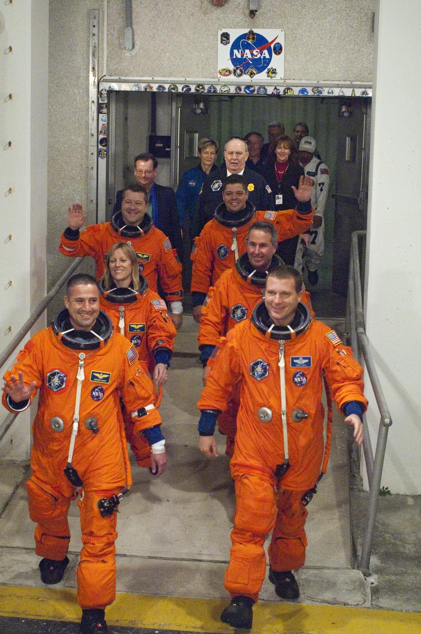 STS-130 LAUNCH L-0 REMOTE WALKOUT