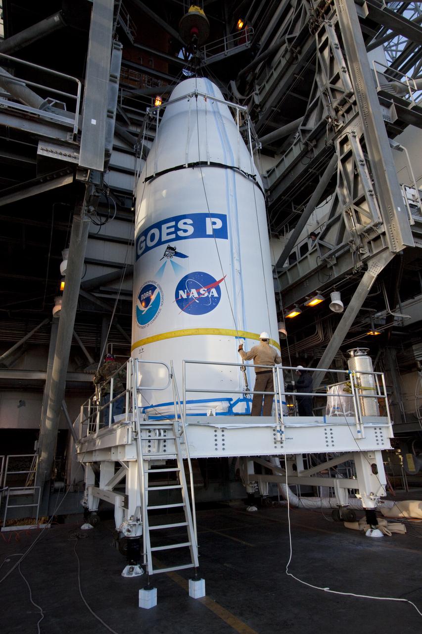 GOES-P LIFT & MATE TO DELTA IV