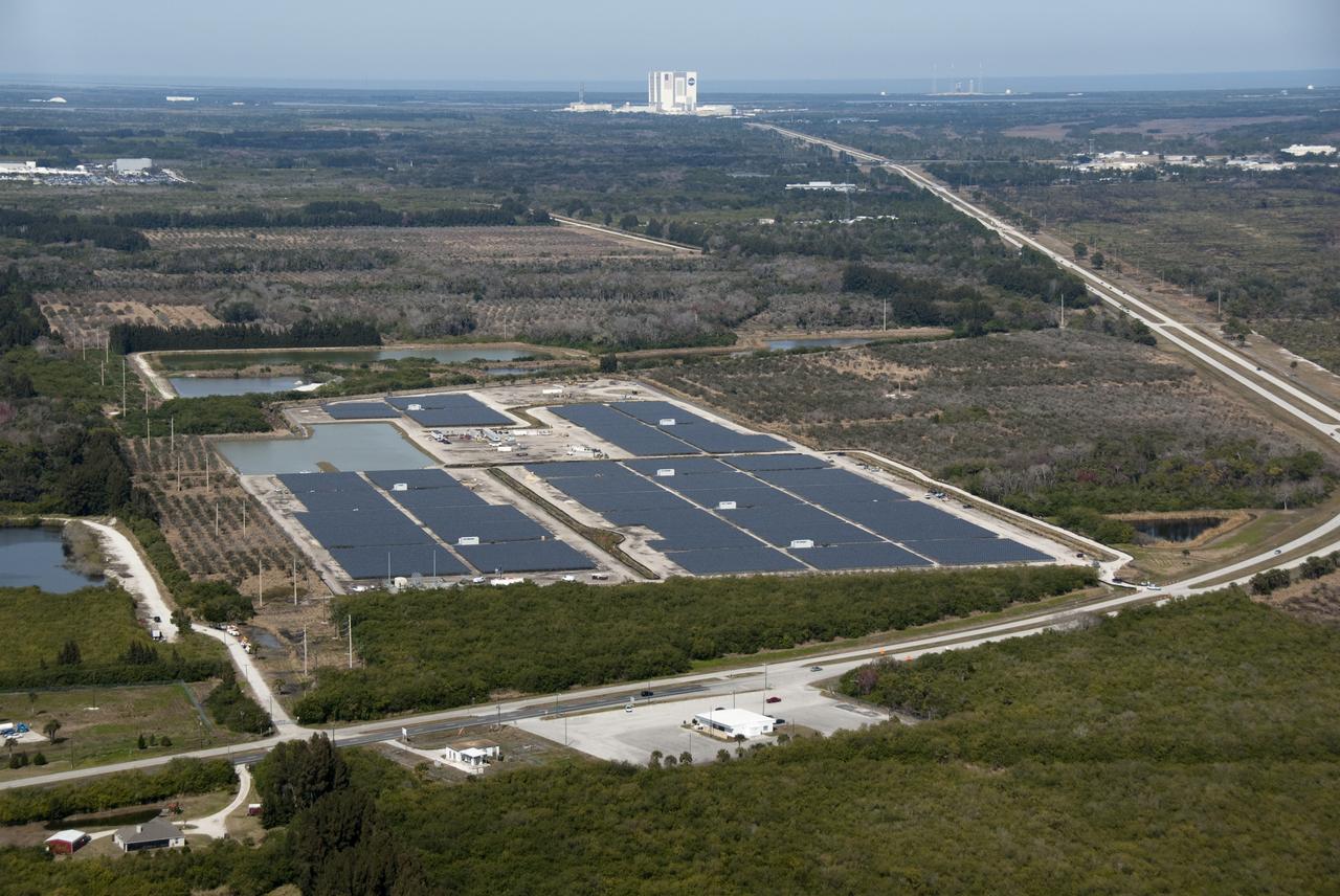 AERIALS - SR3 SOLAR FACILITY & NEW EXPANSION SITE, EXLORATION PARK