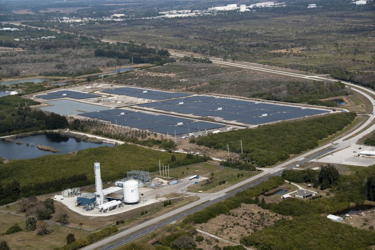 AERIALS - SR3 SOLAR FACILITY & NEW EXPANSION SITE, EXLORATION PARK