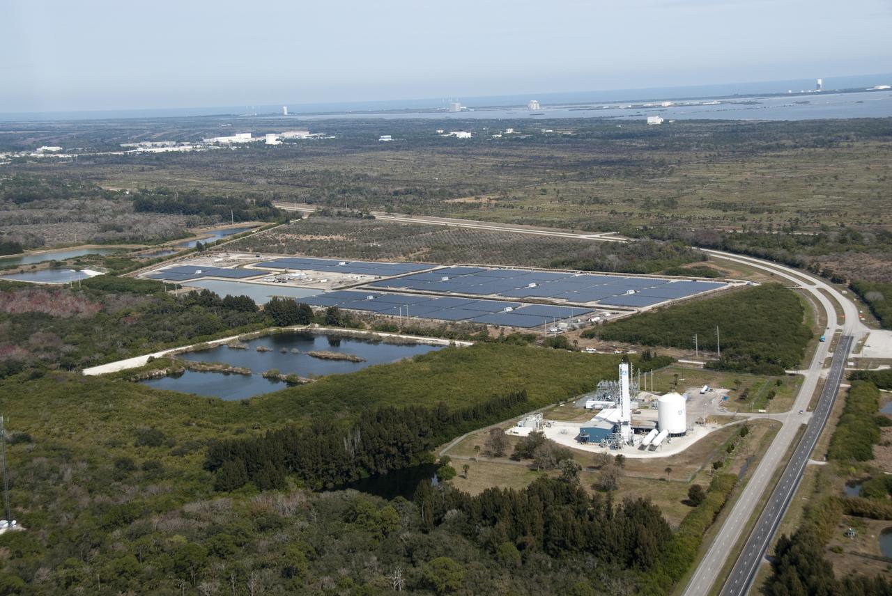 AERIALS - SR3 SOLAR FACILITY & NEW EXPANSION SITE, EXLORATION PARK