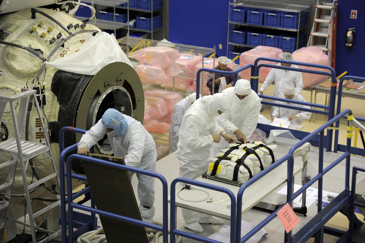 STS-132 MINI RESEARCH MODULE-1 CARGO STORAGE