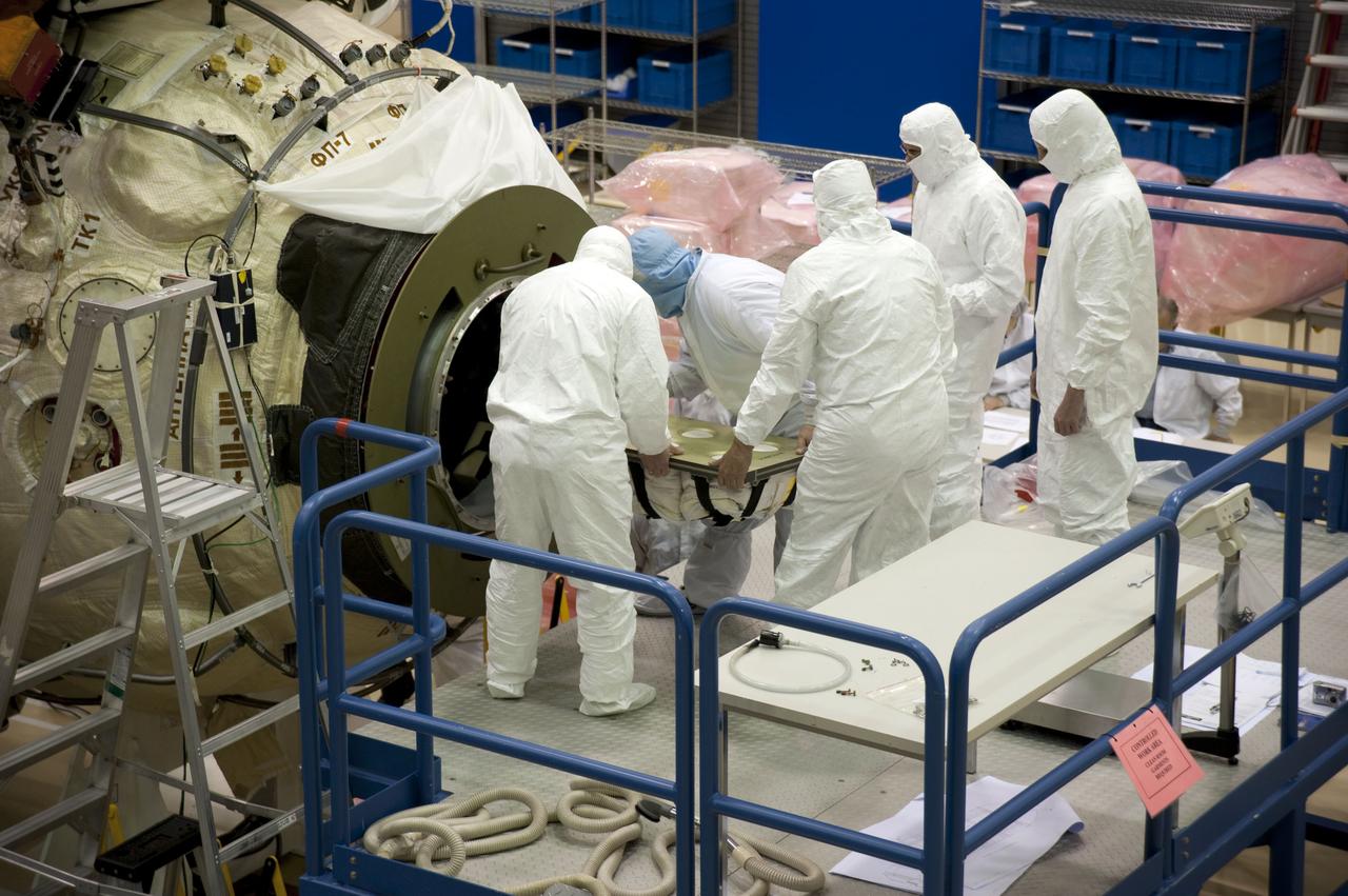 STS-132 MINI RESEARCH MODULE-1 CARGO STORAGE