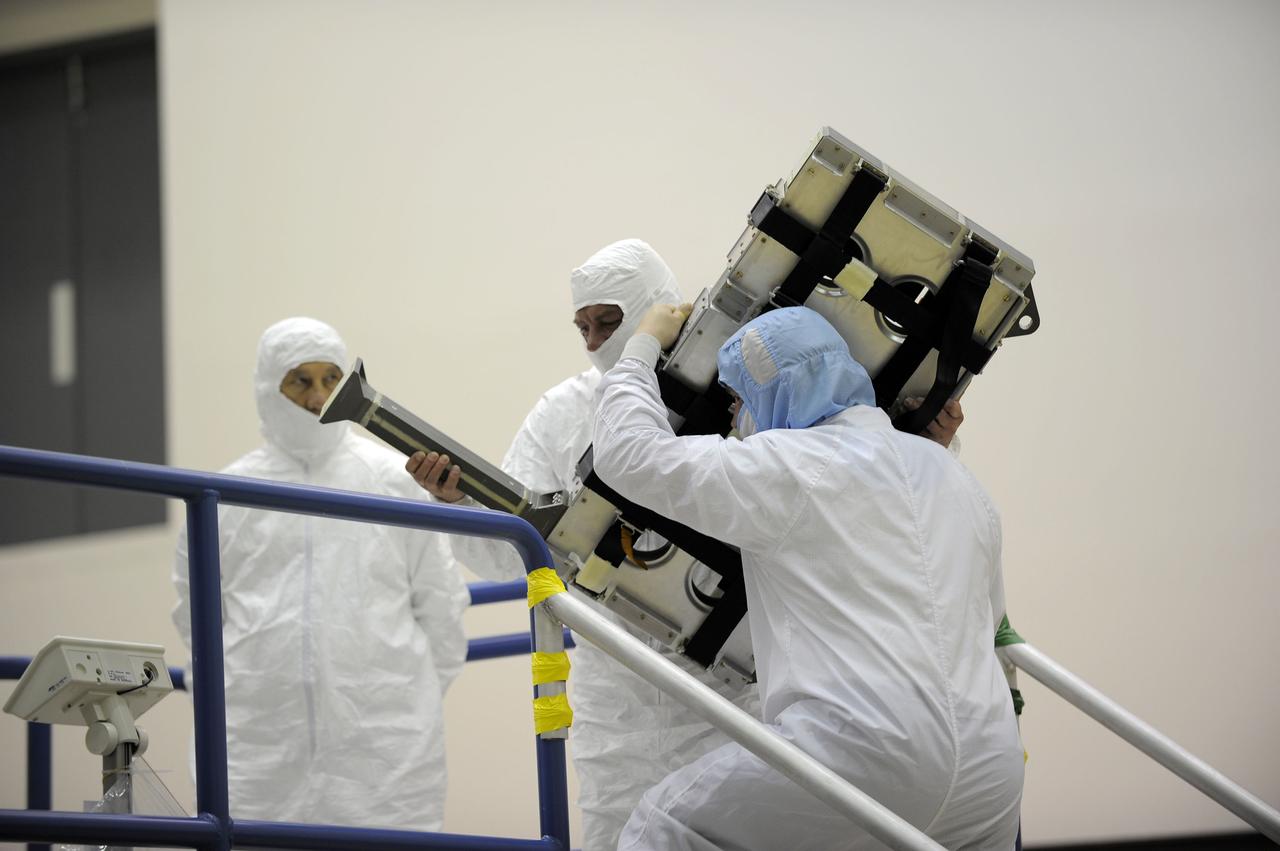 STS-132 MINI RESEARCH MODULE-1 CARGO STORAGE