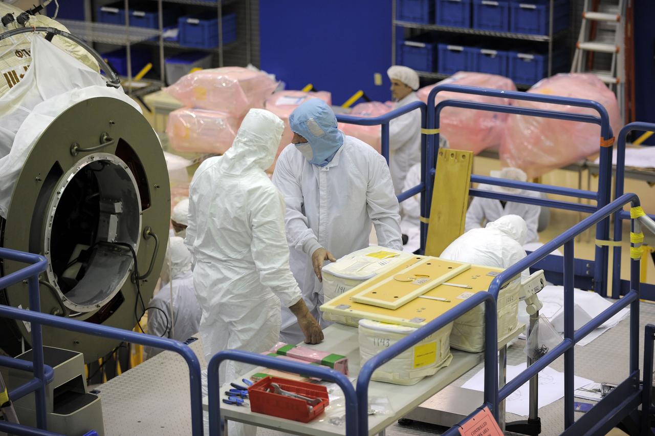 STS-132 MINI RESEARCH MODULE-1 CARGO STORAGE