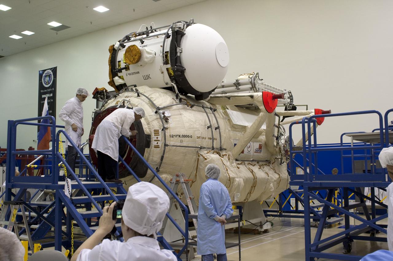 STS-132 MINI RESEARCH MODULE-1 MEDIA DAY