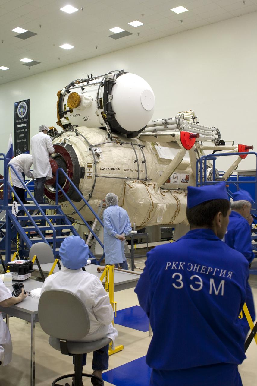 STS-132 MINI RESEARCH MODULE-1 MEDIA DAY