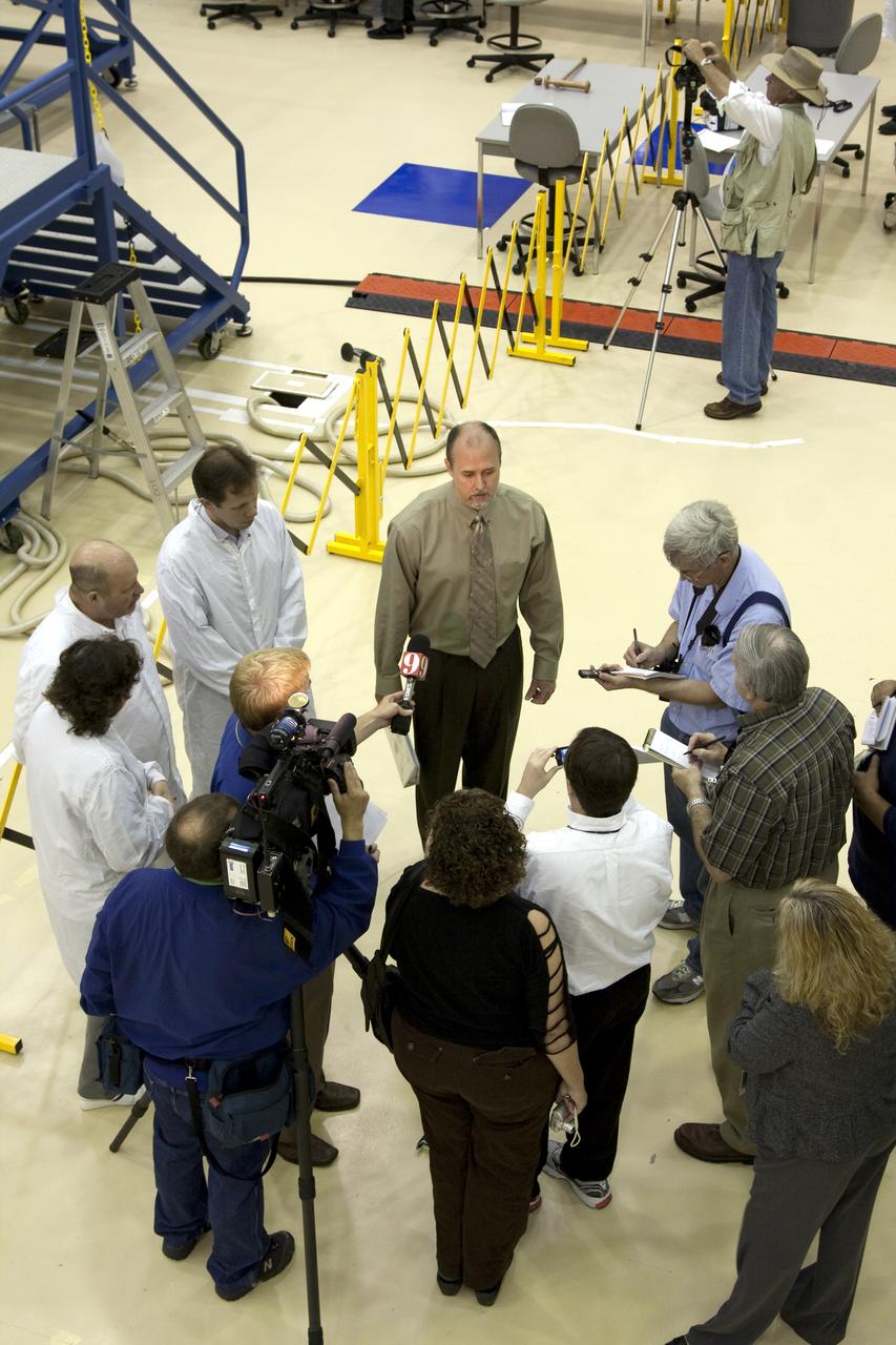 STS-132 MINI RESEARCH MODULE-1 MEDIA DAY