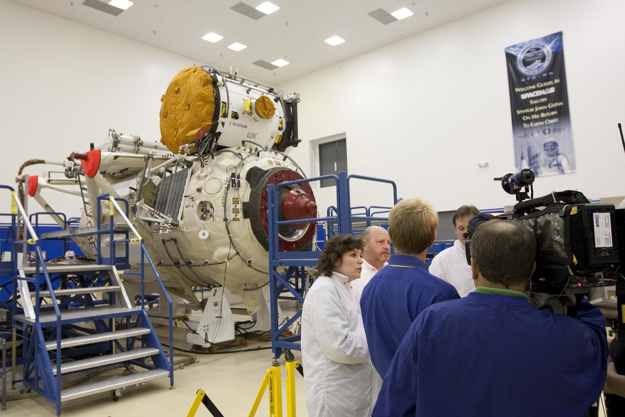 STS-132 MINI RESEARCH MODULE-1 MEDIA DAY