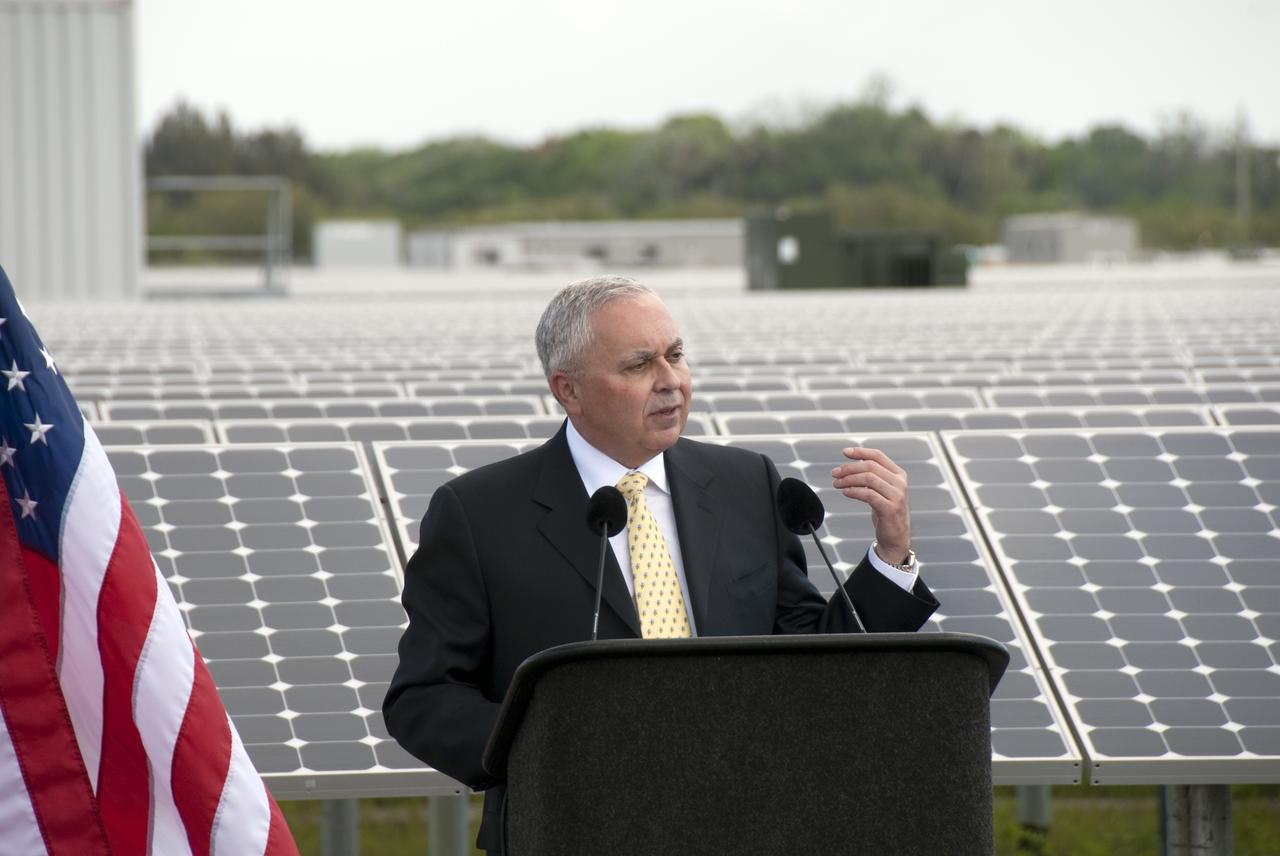 NEW NASA-FPL SOLAR FIELD DEDICATION - NORTH MERRITT ISLAND