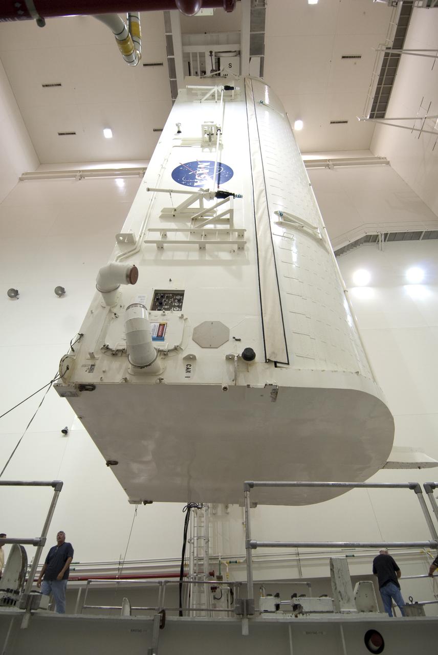 STS-132 PAYLOAD CANISTER ROTATION