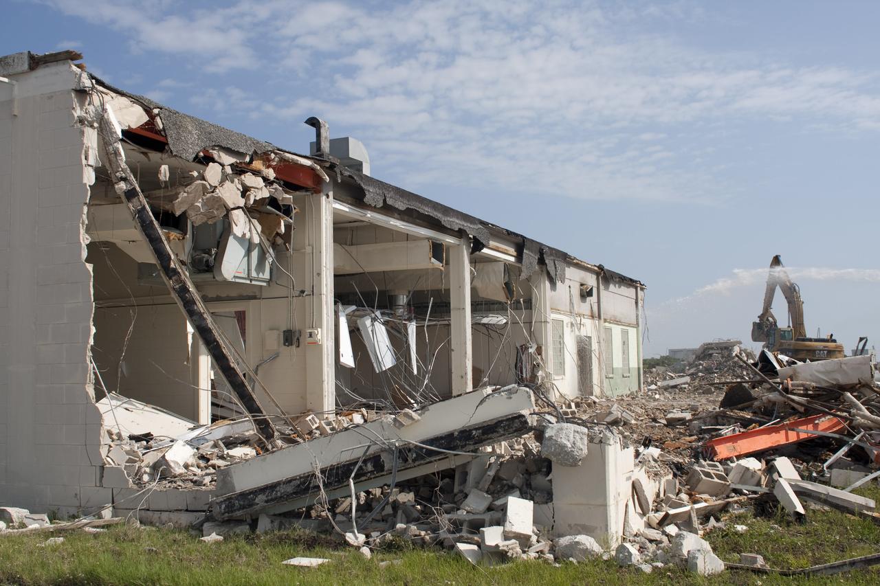 MERCURY MISSION CONTROL CENTER (MCC) DEMOLITION