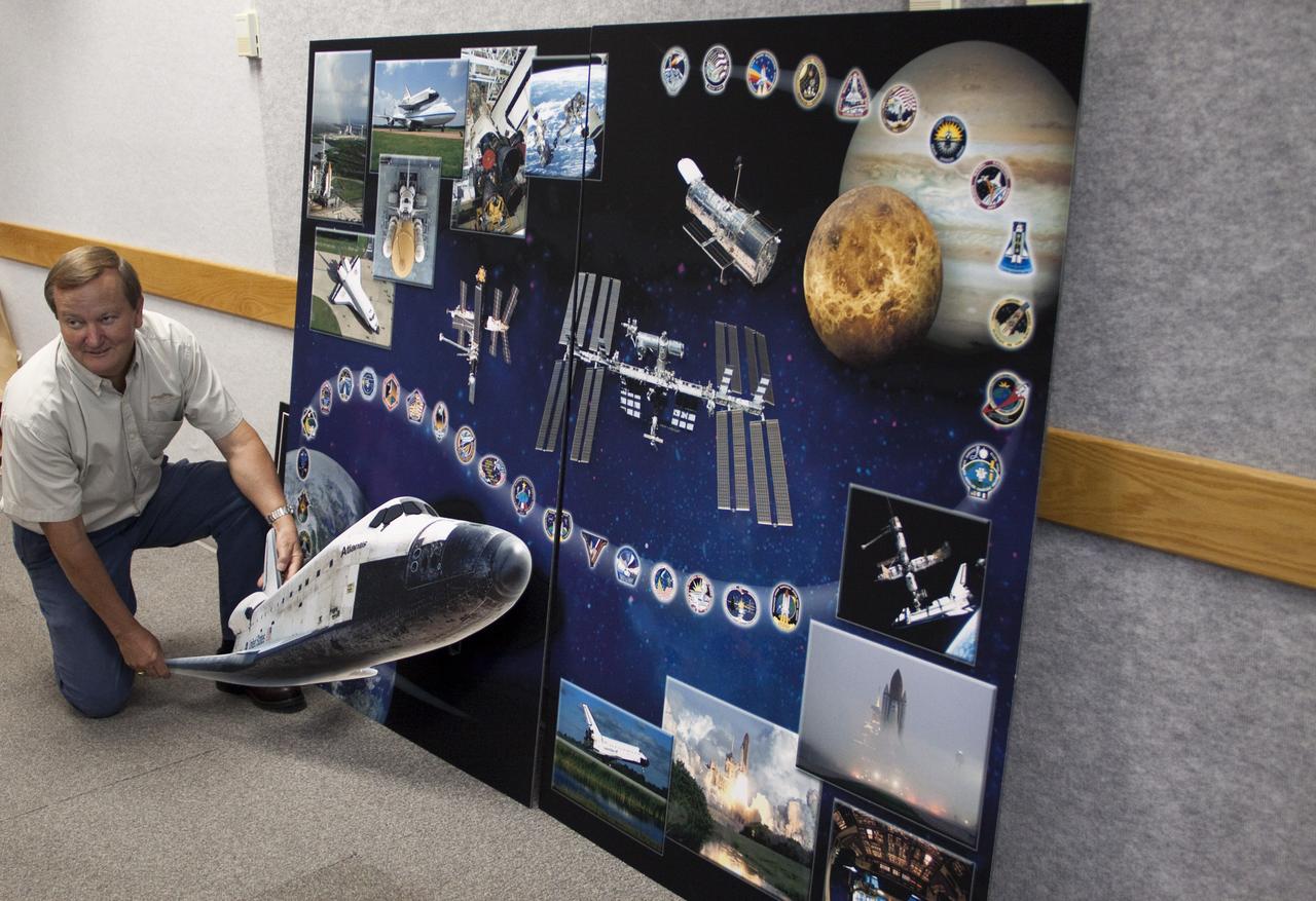 ATLANTIS REMEMBERED COLLAGE IN FIRING ROOM 4