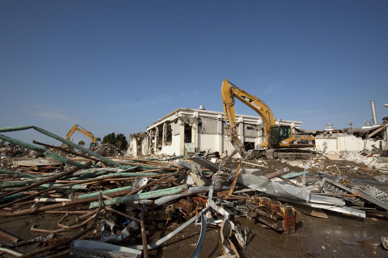 MERCURY MISSION CONTROL CENTER (MCC) DEMOLITON