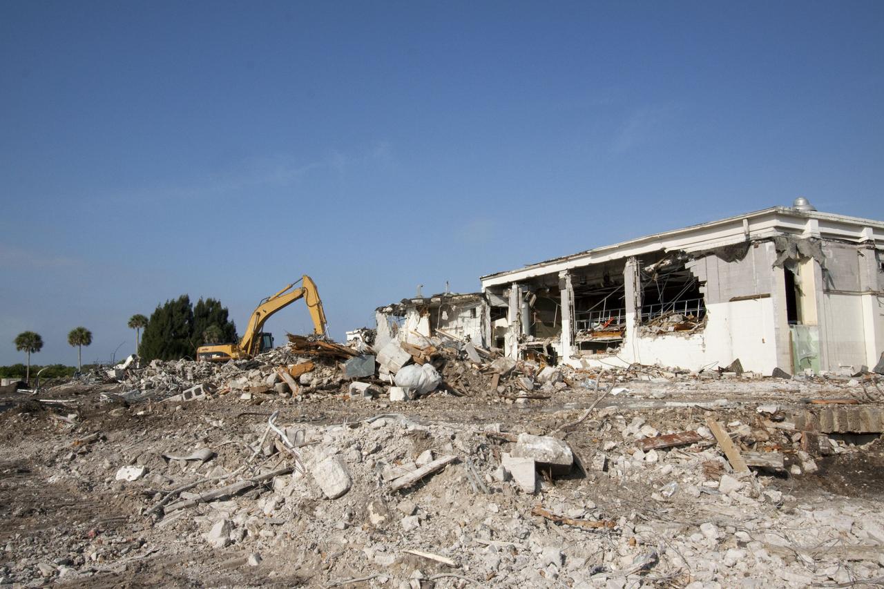 MERCURY MISSION CONTROL CENTER (MCC) DEMOLITON