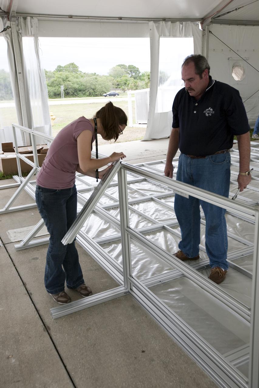LUNABOTICS EVENT - SANDBOX ARRIVAL AT ASTRONAUT HALL OF FAME