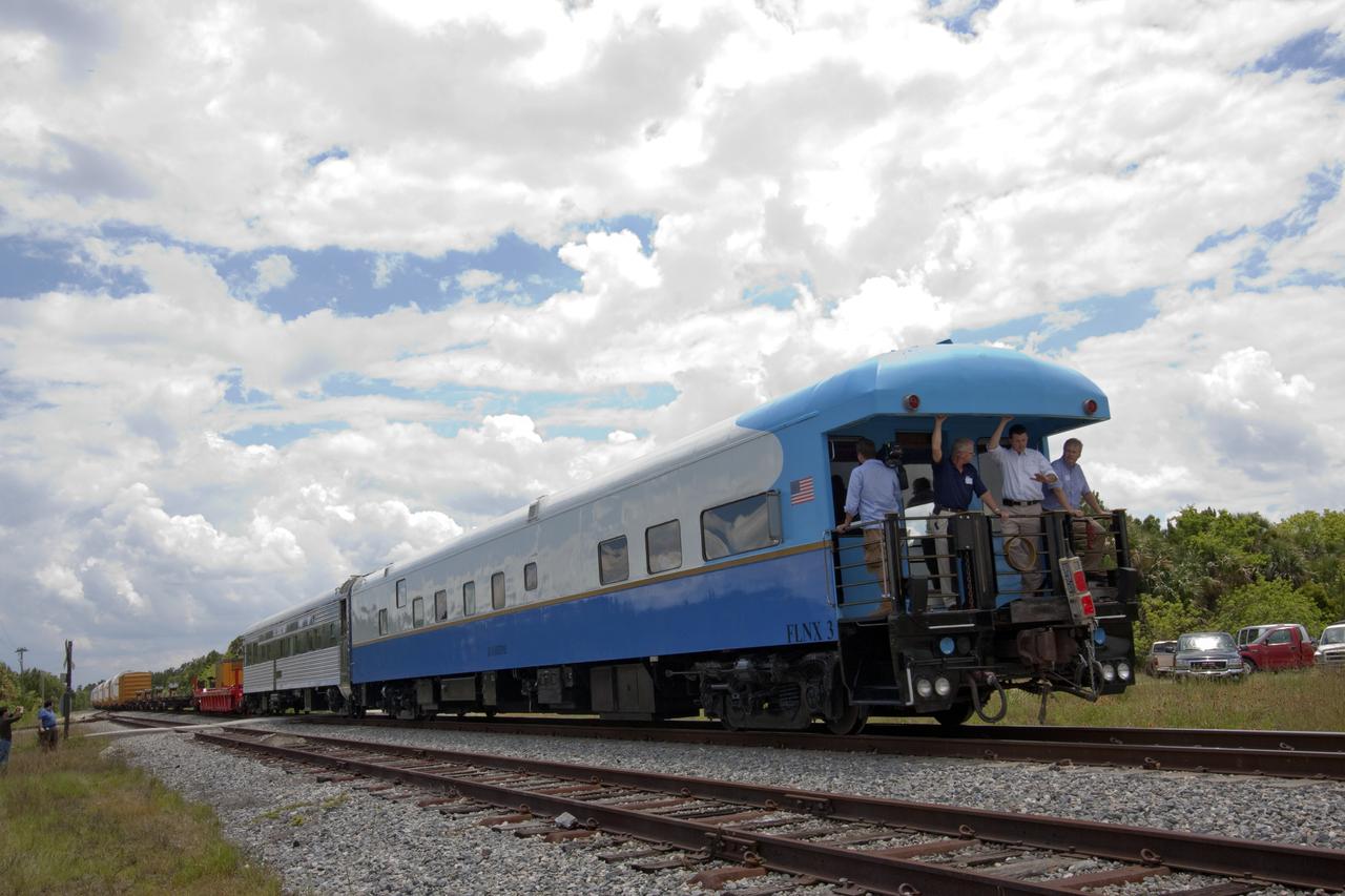 STS-335 LAUNCH ON NEED - SRB DELIVERY AT JJ YARD
