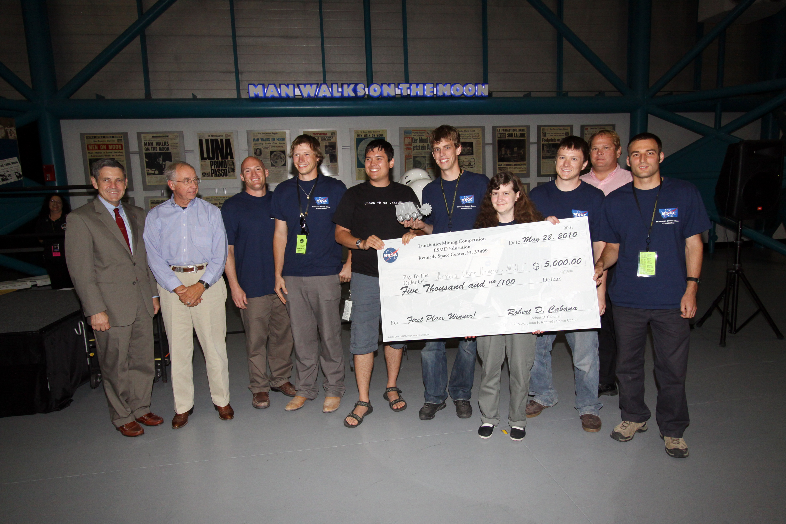 Lunabotics Award Ceremony