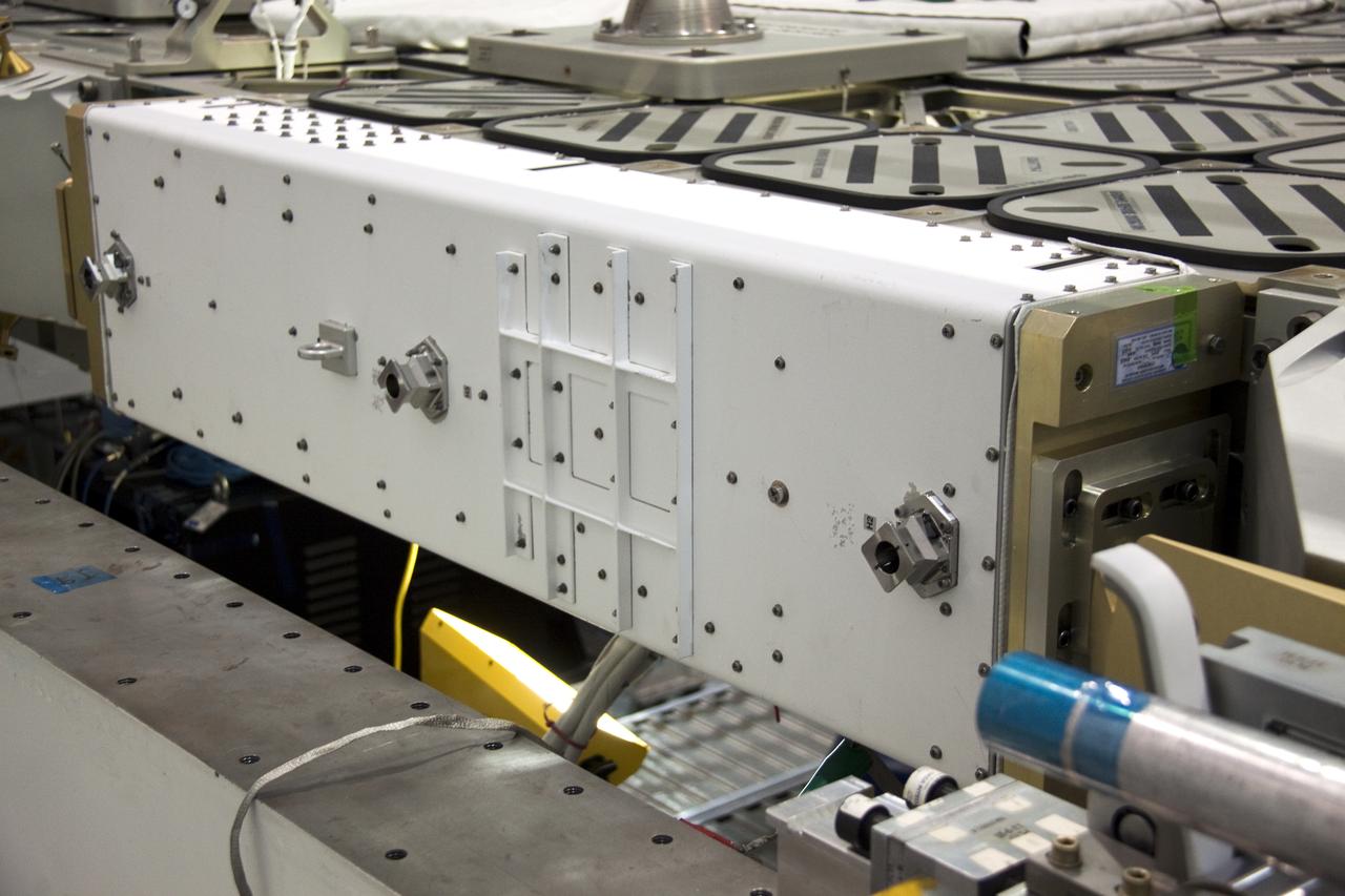 STS-133 EXPCA4 Lift to Work Stand