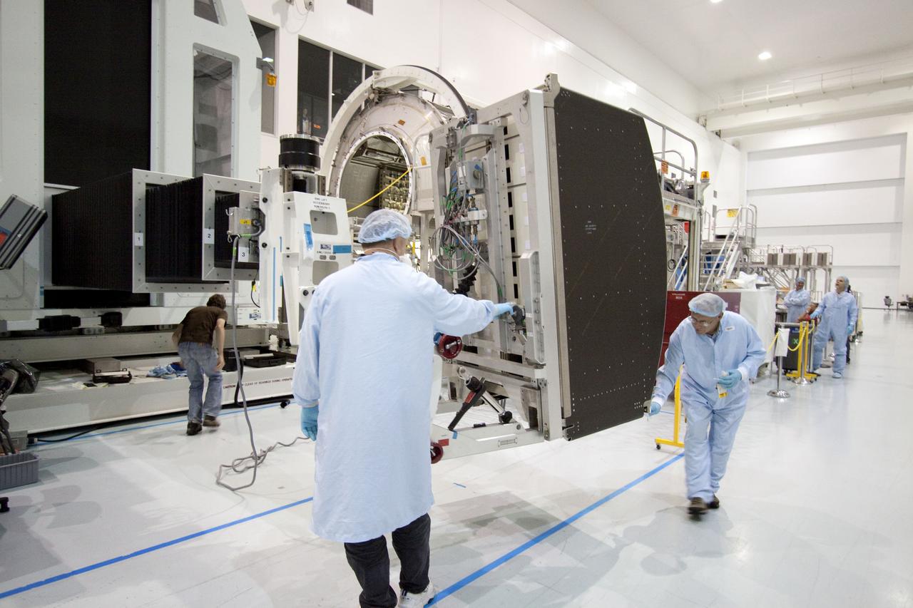 STS-133 RACK INSTALL TO PMM