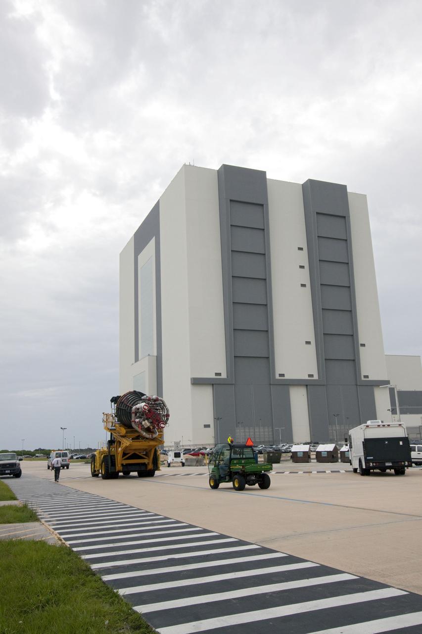 STS-335 LAUNCH ON NEED - ATLANTIS - ENGINE #3 REMOVAL