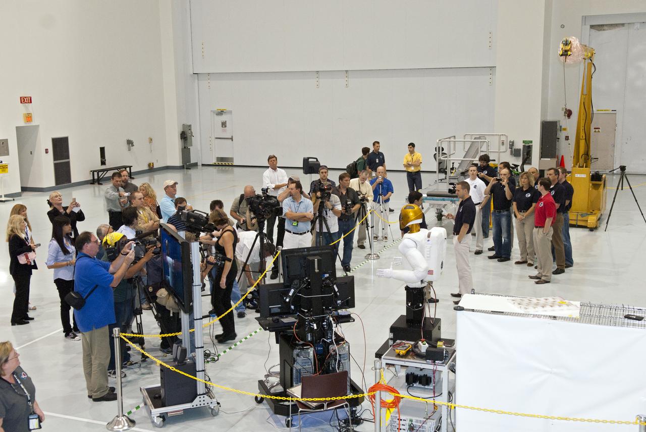 STS-133 R2 ROBONAUT MEDIA EVENT
