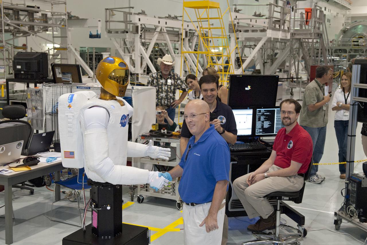 STS-133 R2 ROBONAUT MEDIA EVENT