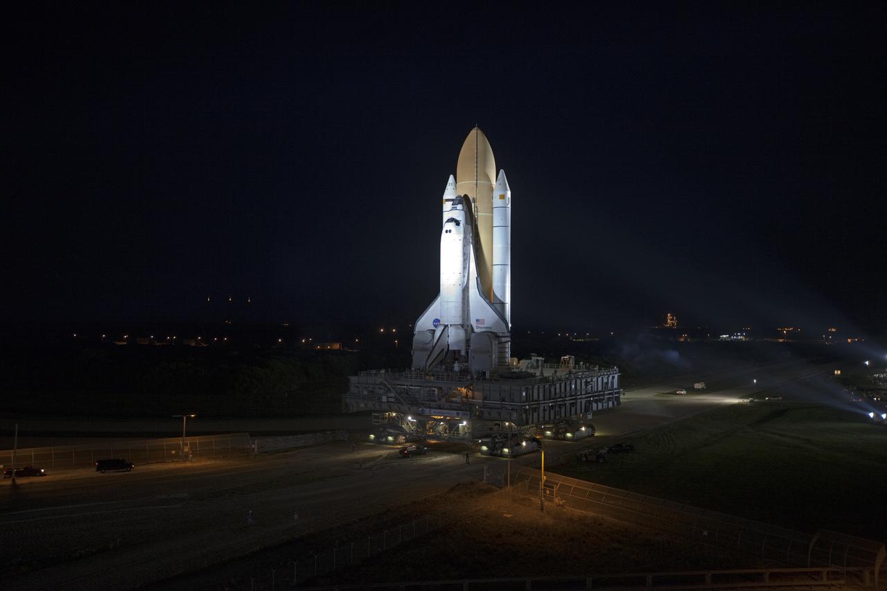 STS-133 Discovery Rollout