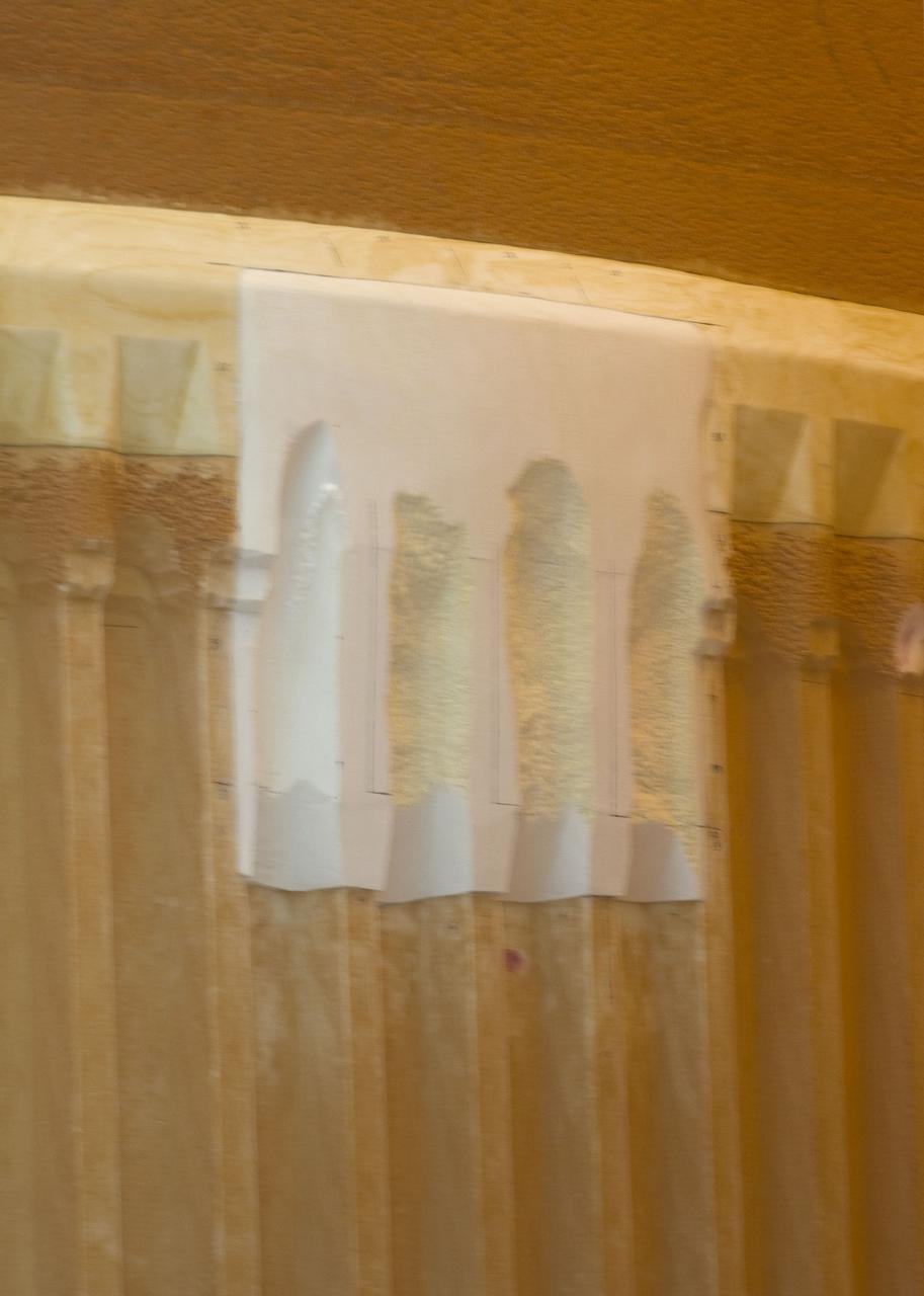 STS-133 DISCOVERY ET-137 NEW GUCP & TANK FILLER PATCH REPAIR