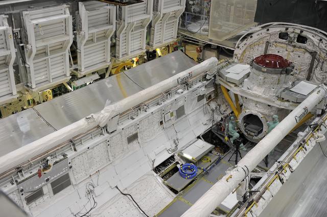 NASA image: STS-335 Atlantis Payload Bay Door Closure for Holiday